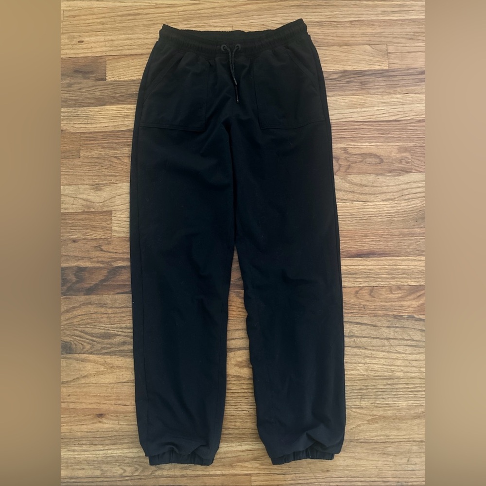 ATHLETA Joggers Brooklyn Lined Black Girls Size L/12